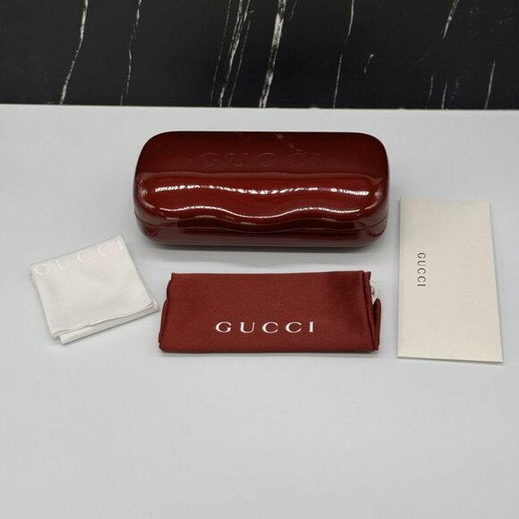 NEW GG1774S 004 GUCCI PINK MIRROR MASK UNISEX GUCCI SUNGLASSES - Picture 12 of 12